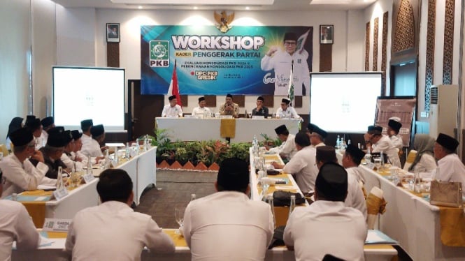 Suasana konsolidasi PKB Gresik