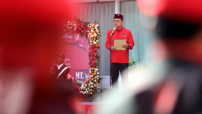 Wakil Ketua DPD PDI Perjuangan Jawa Timur Budi Sulistyono Kanang