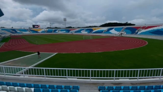 Wajah baru Stadion Kanjuruhan, Malang.