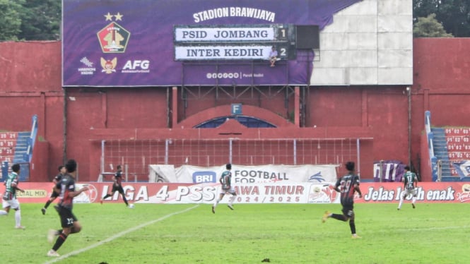 Inter Kediri amankan 3 poin lawan PSID Jombang.