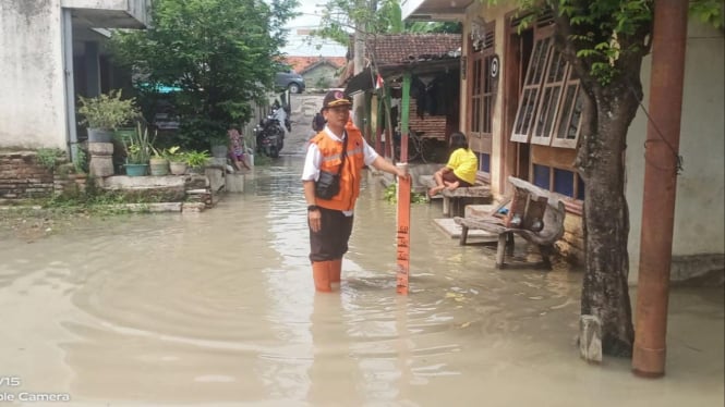 6 kecamatan terendam banjir luapan sungai Bengawan Solo