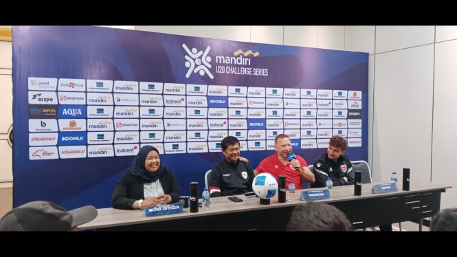 Jumpa Pers Jelang Pertandingan Pertama Mandiri U20 Challenge Series