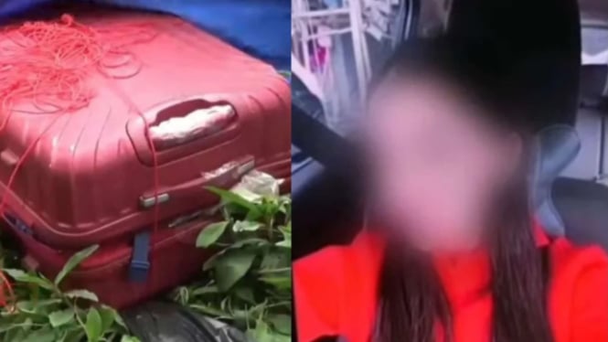 Wanita yang jasadnya ditemukan dalam koper di Ngawi.