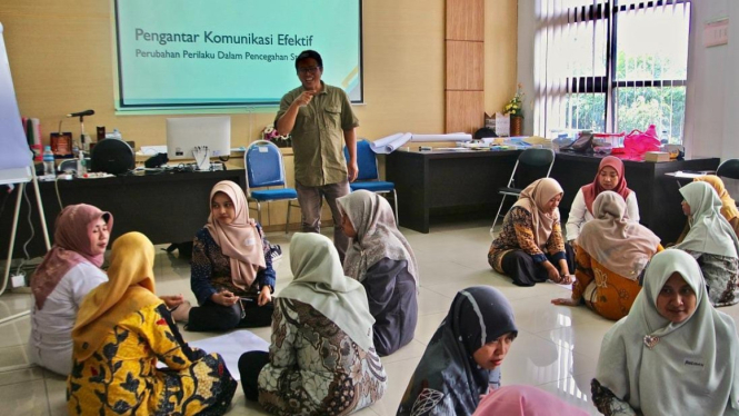 Pelatihan laskar pencegahan stunting tiga Desa.