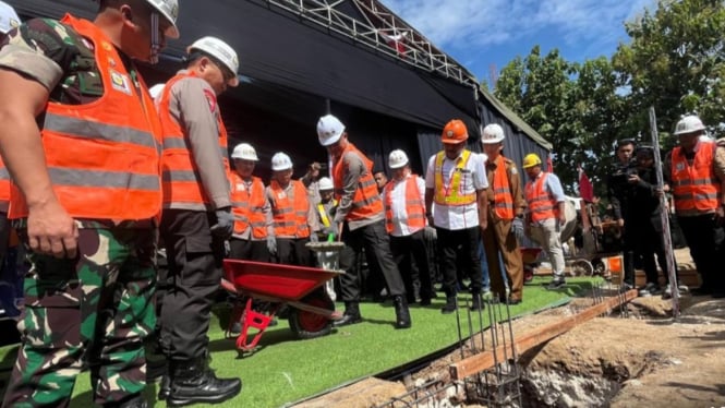 Groundbreaking Pembangunan Dapur SPPG di Mojokerto.