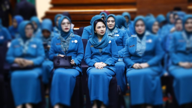Eriani Hanindhito dilantik menjadi Ketua Tim Penggerak PKK Kediri.