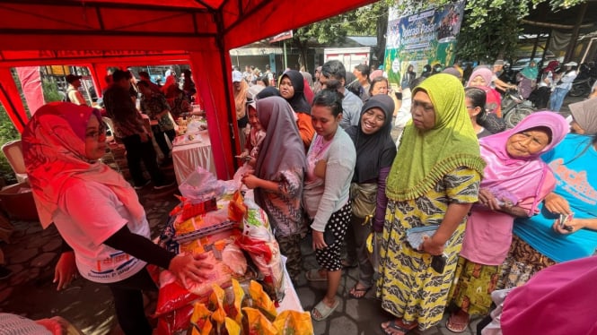 Pasar Ramadan di Mojosari