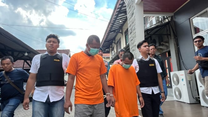 Tersangka sabung silat di Mojokerto