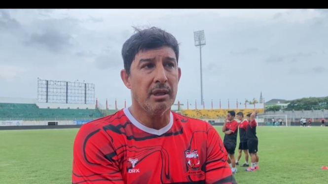 Pelatih Madura United Alfredo Vera