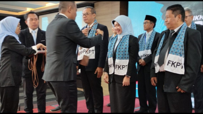 Pelantikan Pengurus FKPT Jawa Timur periode 2025-2027