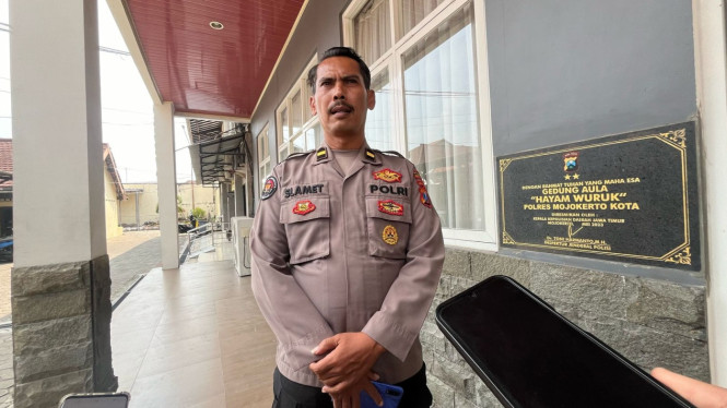 Kasi Humas Polres Mojokerto Kota Ipda Slamet Haryono