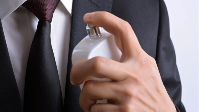 Ilustrasi parfum pria