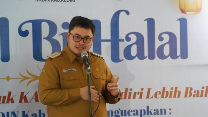 Bupati Kediri Hanindhito Himawan Pramana.