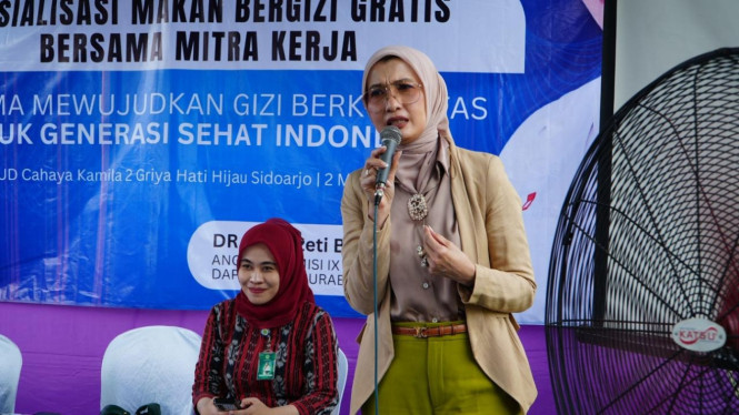 Anggota DPR RI Arzeti Bilbina