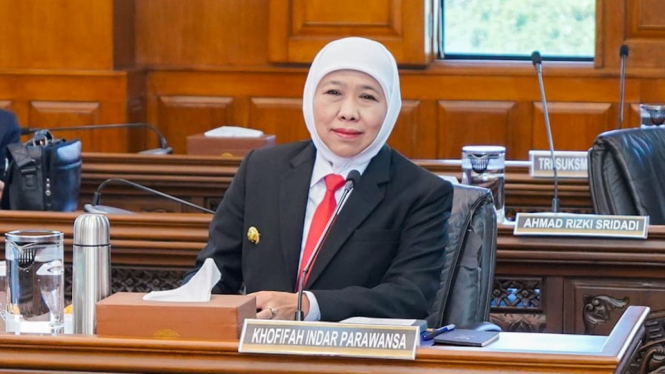 Gubernur Jatim Khofifah Indar Parawansa