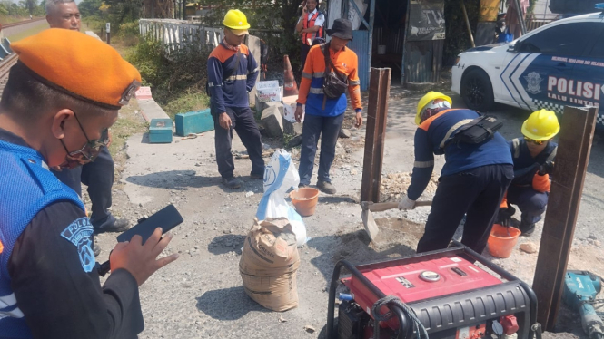 PT KAI tutup perlintasan sebidang untuk roda empat