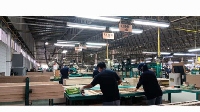 Aktivitas Produksi di PT HTI