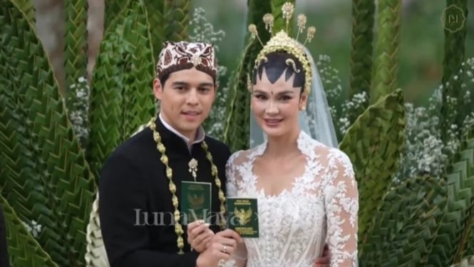 Pernikahan Luna Maya dan Maxime Bouttier