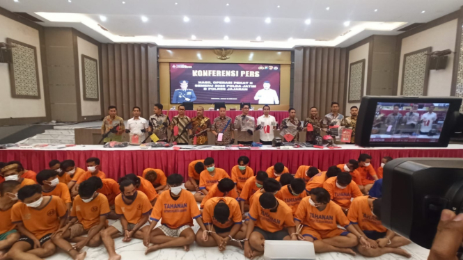 Jumpa Pers Hasil Operasi Pekat II Semeru 2025