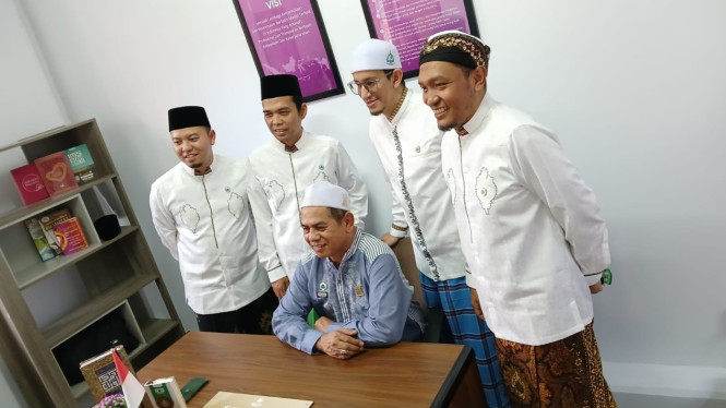 Para dai kondang saat acara peresmian.