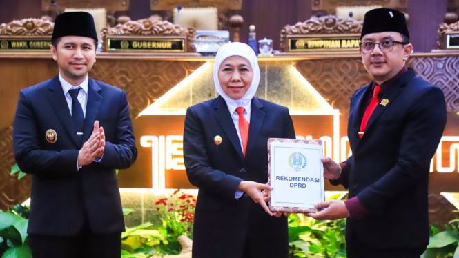 DPRD Jatim Setujui LKPJ Akhir Tahun Anggaran 2024.