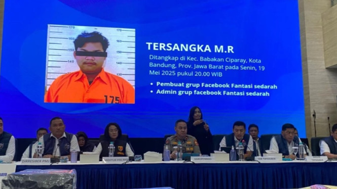 Tersangka member Grup FB Fantasi Sedarah
