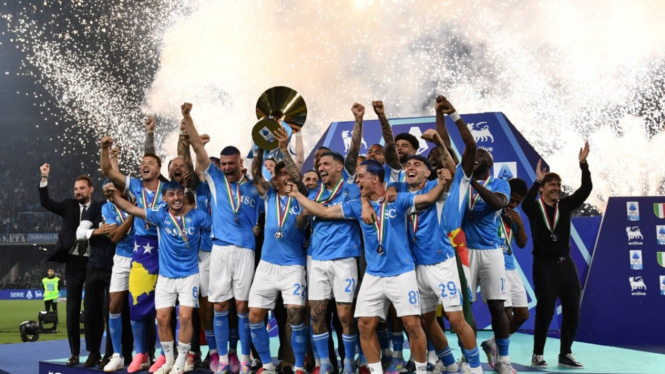 Napoli Juara Liga Italia Serie A