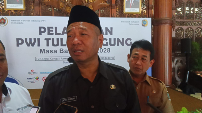 Bupati Tulungagung, Gatut Sunu Wibowo.