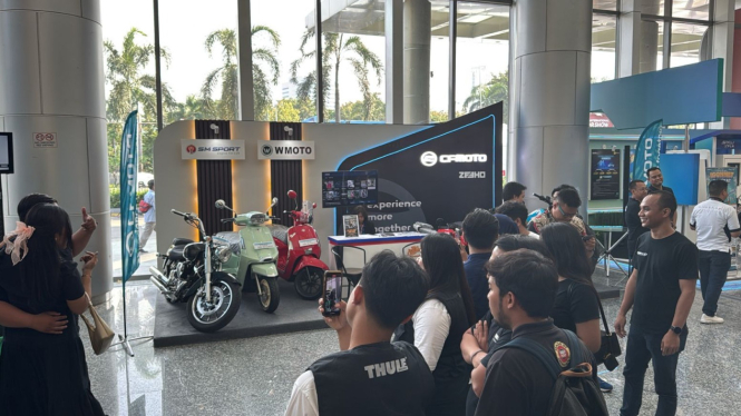 5 motor kelas dunia hadir di IIMS Surabaya 2025 dan buka dealer resmi