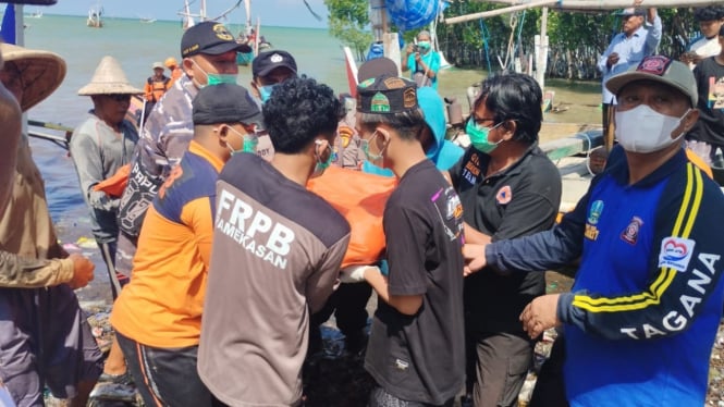 Tim SAR Gabungan Temukan Nelayan Hilang di Perairan Polagan.