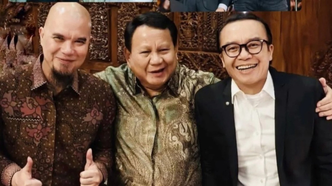 Ahmad Dhani, Presiden Prabowo dan Ari Lasso