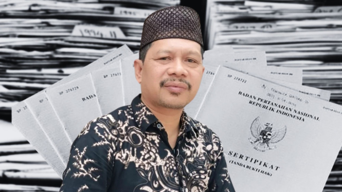 Sekretaris PCNU Nganjuk M Ali Anwar.