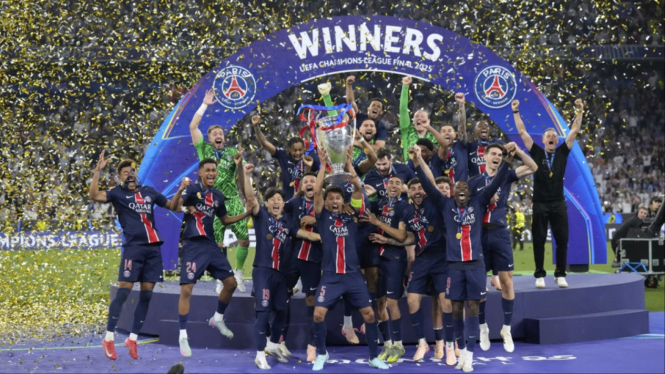 PSG Juara Liga Champions