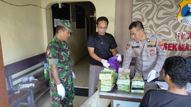 Penyerahan Barang Diduga Narkoba Jenis Sabu