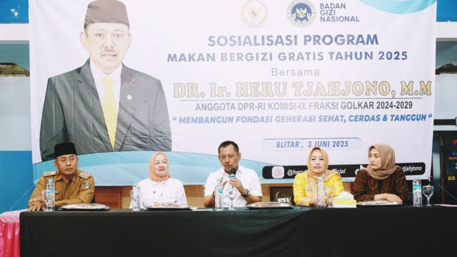 Sosialisasi MBG di Kabupaten Blitar