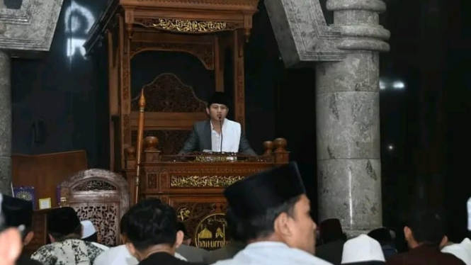 Bupati Trenggalek Mochamad Nur Arifin di momen Idul Adha 1446 H