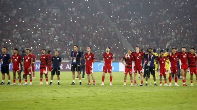 Timnas Indonesia di SUGBK Jakarta