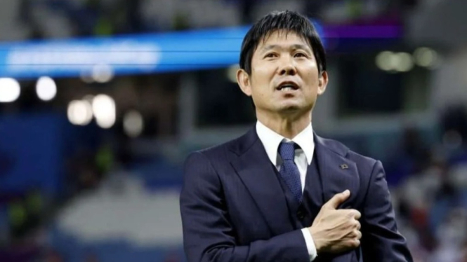 Pelatih Timnas Jepang Hajime Moriyasu