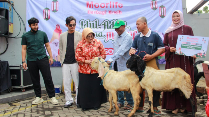 Penyerahan Simbolis Hewan Kurban Moorlife