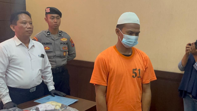Pelaku pembacokan di Mojokerto