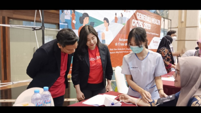Pelaksanaan Generali Health Cities di Surabaya