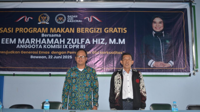 Sosialisasi MBG di Bawean