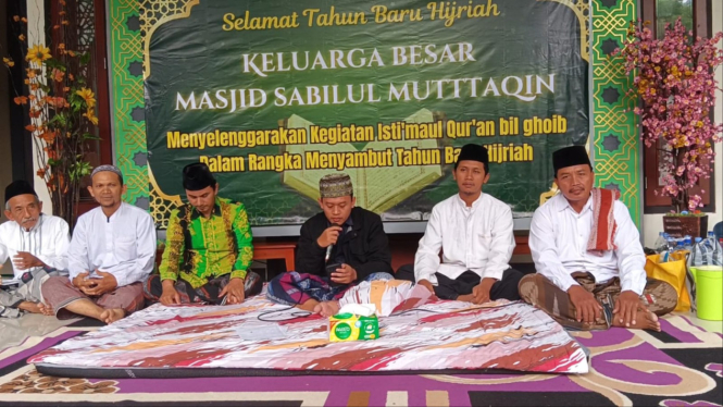 Para Hafiz Alquran Mengikuti Peringatan Tahun Baru Hijriah