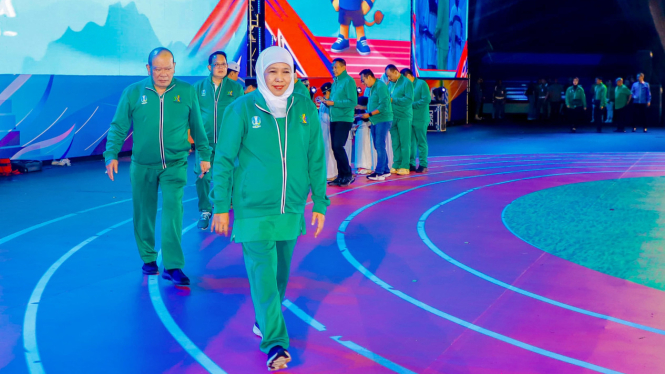 Gubernur Khofifah Membuka Porprov Jatim IX 2025