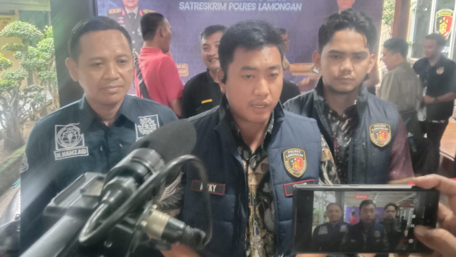 Kasatreskrim Polres Lamongan AKP Rizki Akbar Kurniadi.