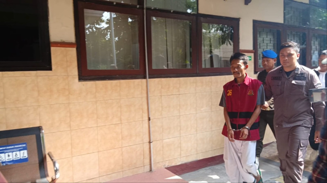 Pelaku pembunuhan satu keluarga di Pandantoyo Kediri.