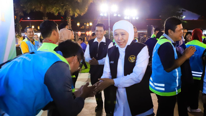 Pelepasan 52 Tim Yankes ke Pulau Sepudi