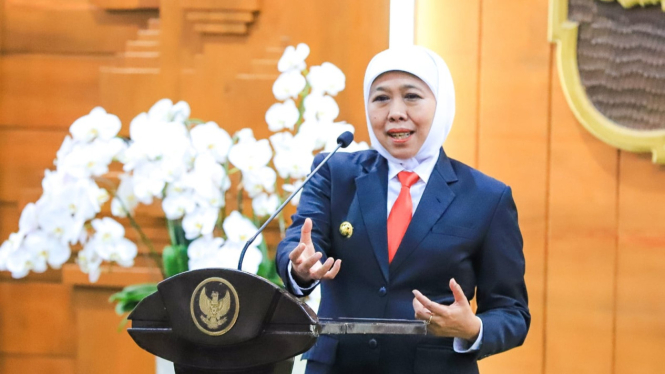 Gubernur Jatim Khofifah Indar Parawansa