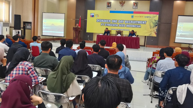 Disnaker One Day Recruitmen di Kabupaten Pasuruan.