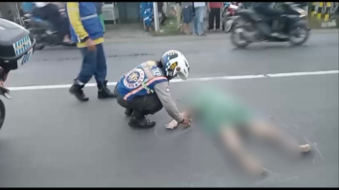 Lansia di Mojokerto tewas usai tertabrak motor